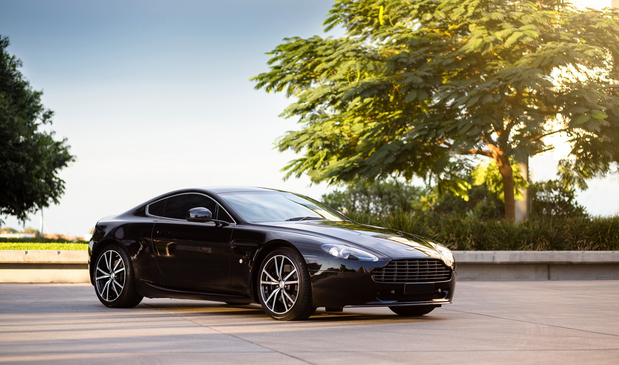 Luxury detailed Aston Martin